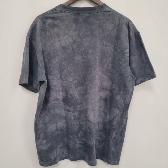 VTG The Mountain Mens Native American Graphic T Shirt Size L Rustic Primitive - Picture 2 of 8